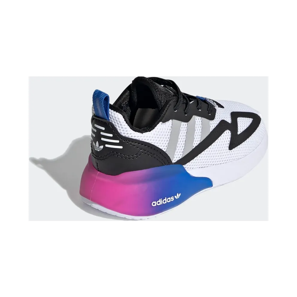 Adidas ZX 2K Infant ‘Gradient’ Cloud White/Grey/Blue (FY1946)