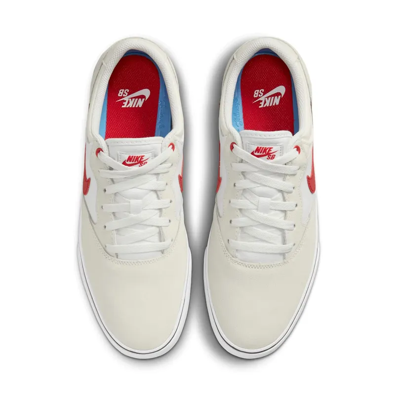 Nike SB Chron 2 White University Red (DM3493-101)