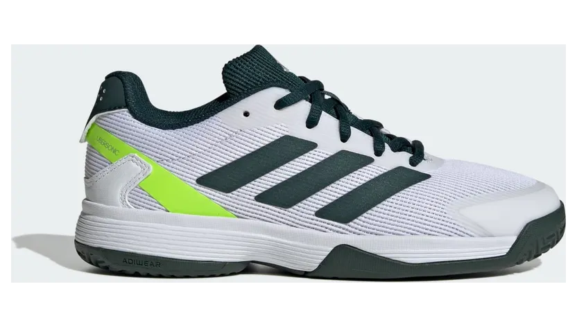 Adidas Ubersonic Tennis Kids Pure Teal / Silver Metallic / Lucid Lemon (JH5122)