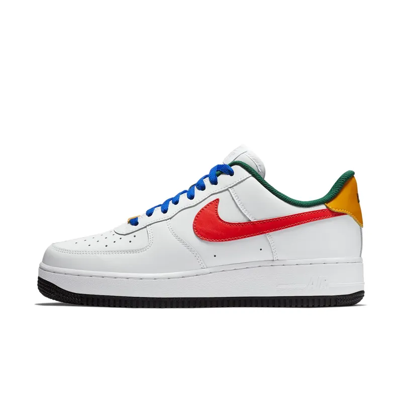 Nike Air Force 1 Low Love White/Bright Crimson-University Gold (AR5431-167)