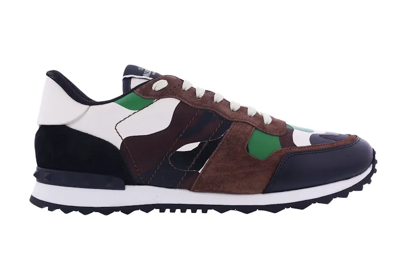 Valentino RockRunner Low Top Navy Brown (2Y2S0723-TCC-74S)