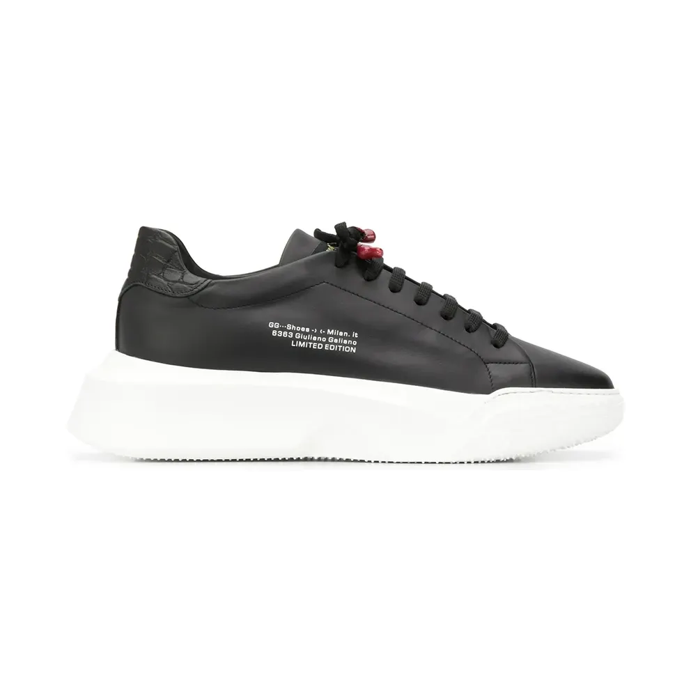 Giuliano Galiano Nemesis low-top – Black (NEMESIS2NAPPANAPPACOCCO)
