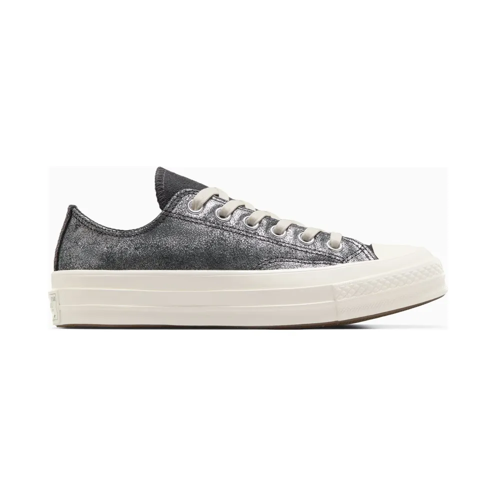Converse Chuck 70 Suede Shimmer Vamp Pyre/Egret/Silver (A10379C)