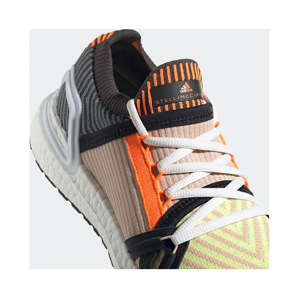 adidas Ultra Boost 20 Stella McCartney Light Flash Yellow Soft Powder (W) Light Flash Yellow/Soft Powder/Utility Black (FW6360)