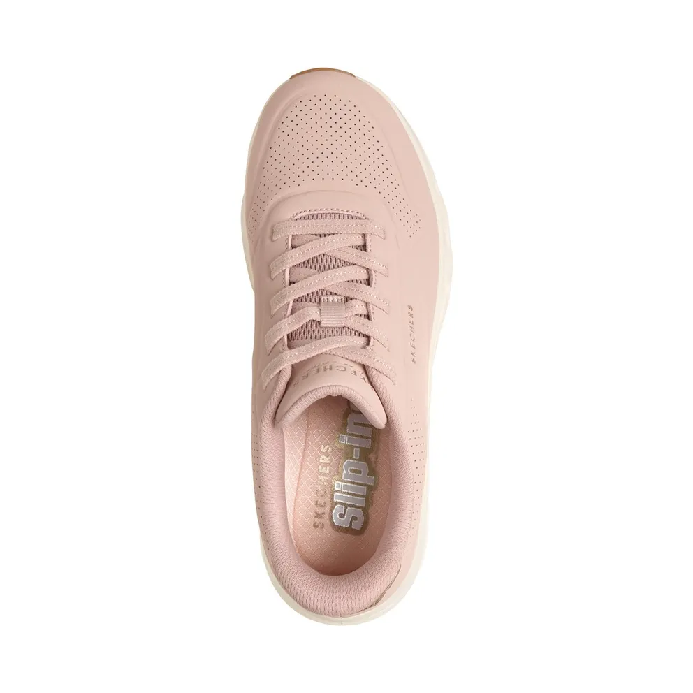 Skechers Slip-ins: UNO Glide-Step – Glide On Air Sneaker Blush Pink