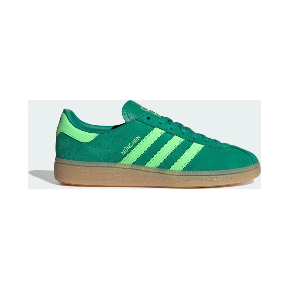 Adidas Muenchen sneakers Court Green / Lime Burst / Gum (JS3997)