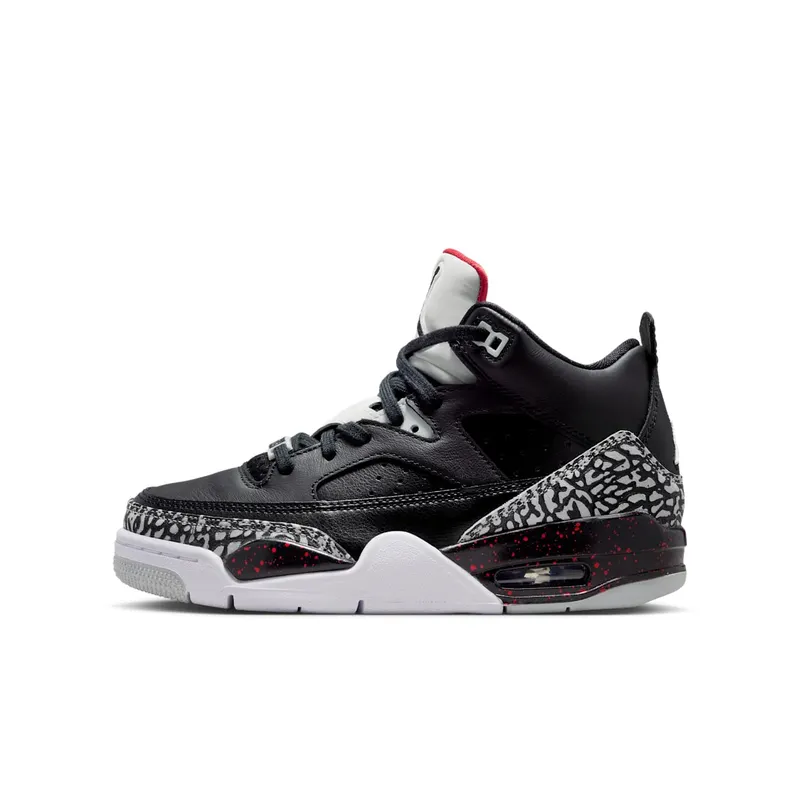 Jordan Son of Mars GS “Black/Black-University Red-Grey Mist-White” (IR0519-003)