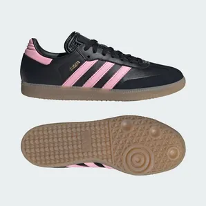 Adidas Samba Inter Miami CF Indoor Voetbalschoenen Core Black / Light Pink / Gum (IH8157)
