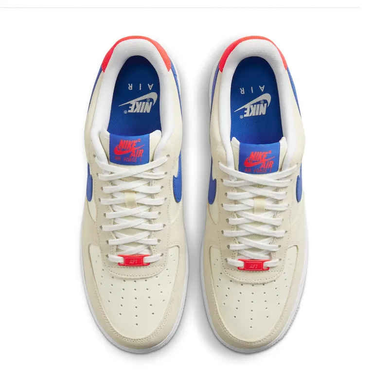 Nike Air Force 1 Low ’07 LV8 Coconut Milk Hyper Royal (DM8314-100)
