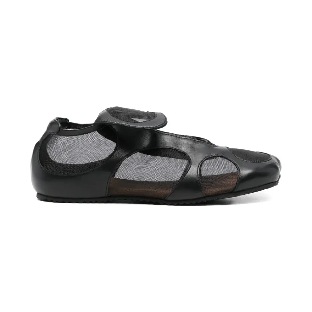 EGONlab. Enez leren with uitgesneden details – Black (FEGLMENZS09009)