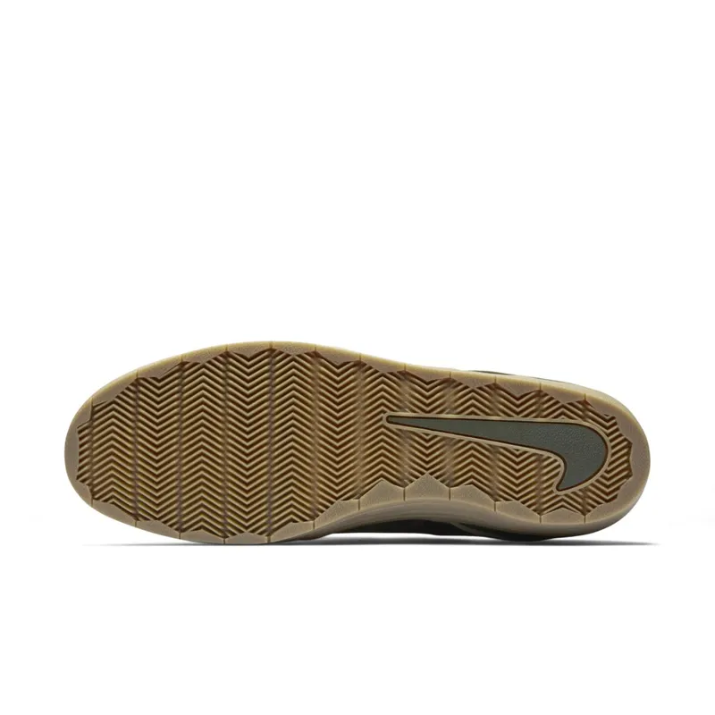 Nike SB Lunar Stefan Janoski Green Camo Cargo Khaki/Black-Gum Medium Brown (669563-302)
