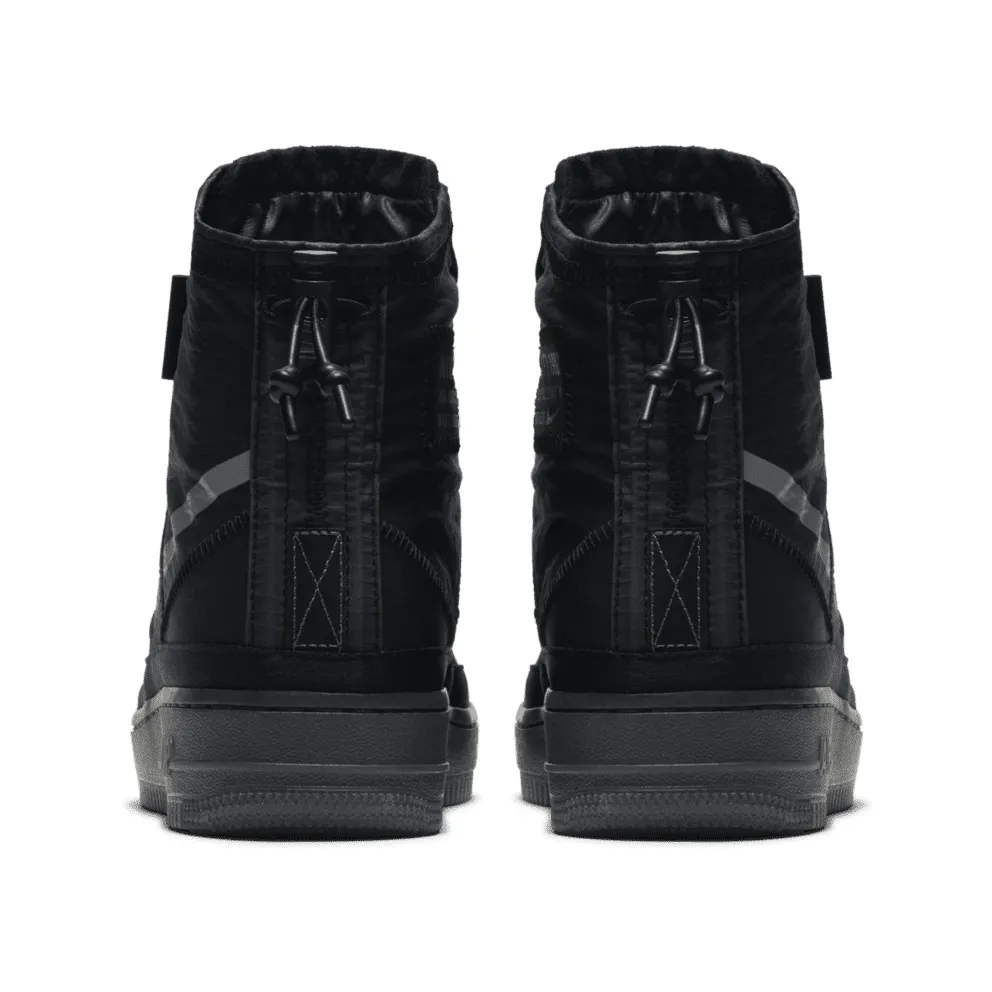 Nike Air Force 1 Shell Black (W) Black/Graphite (BQ6096-001)