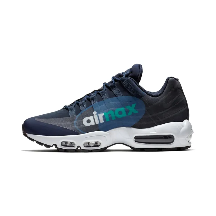 Nike Air Max 95 Big Logo “Obsidian / New Slate / White” (AJ7183-400)