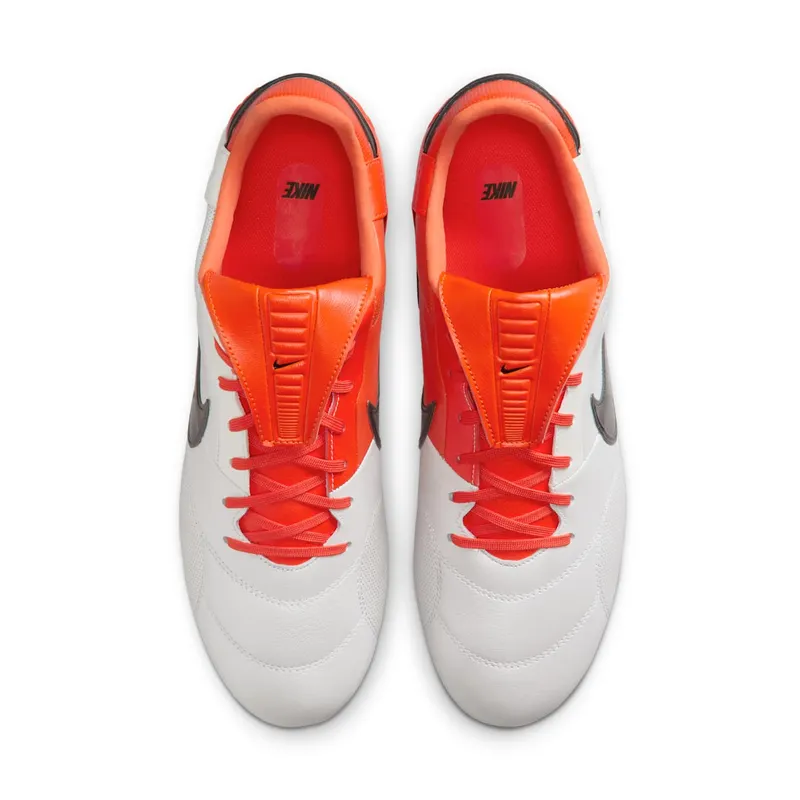 Nike Premier 3 FG White Team Orange Black (HM0265-800)
