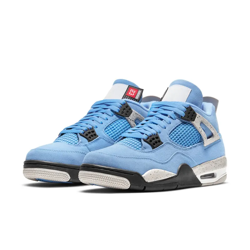 Jordan 4 Retro University Blue University Blue/Tech Grey-White-Black (CT8527-400)