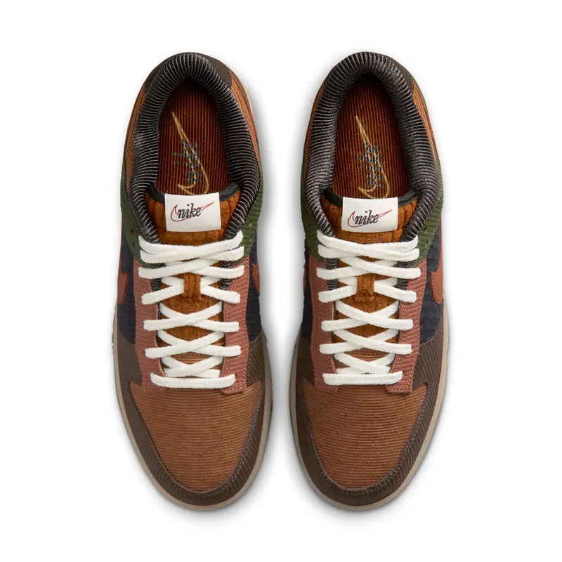 Nike Dunk Low Retro Premium “Light British Tan Cinnamon Corduroy” (IB7746-201)