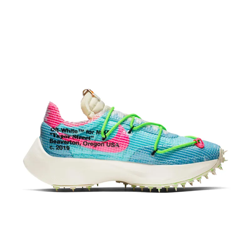 Nike Vapor Street Off-White Polarized Blue (W) Polarized Blue/Tour Yellow-Sail (CD8178-400)