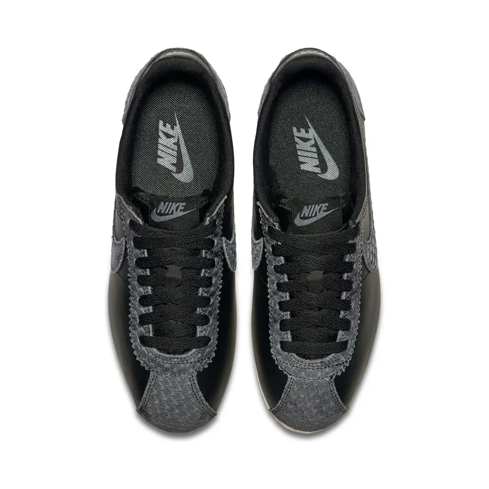Nike Classic Cortez Black Snake (W) Black/Sail-Black (905614-002)