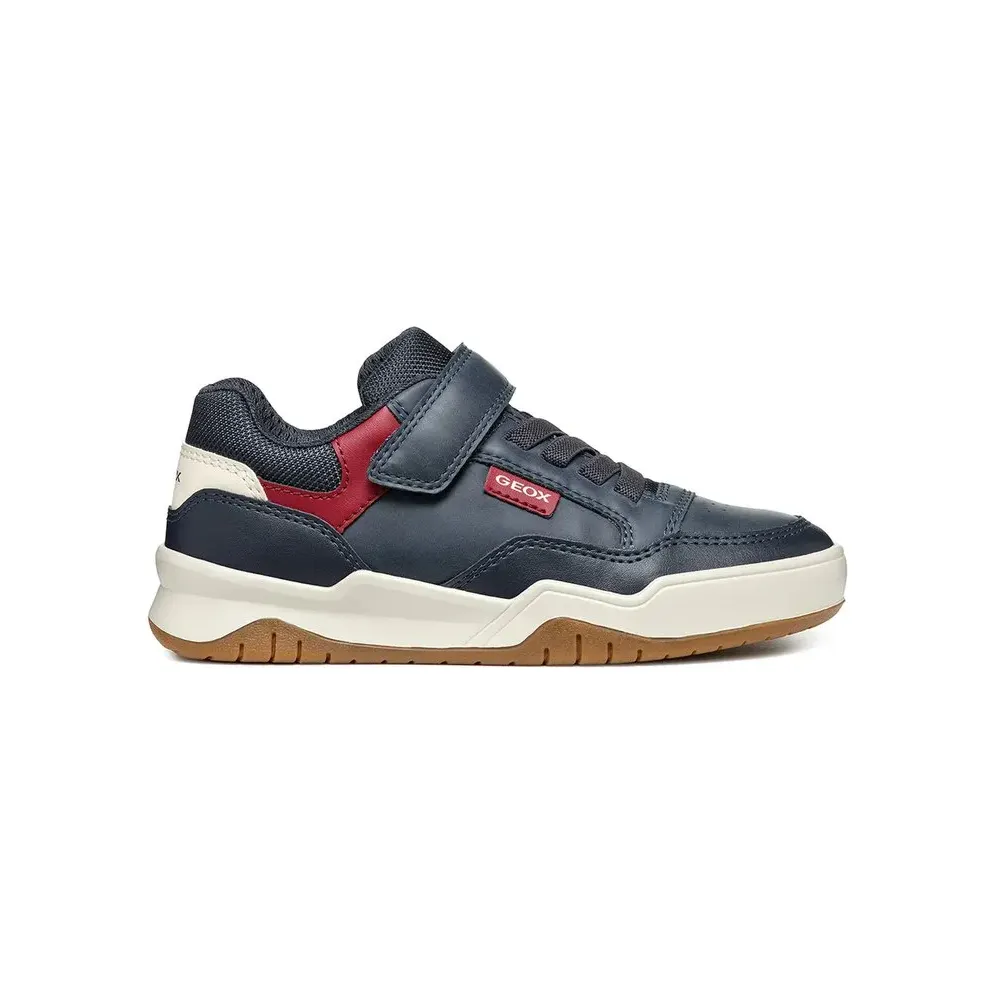 Geox sneaker marineblauw/donkerrood (J367RE0MEFU-C4244)