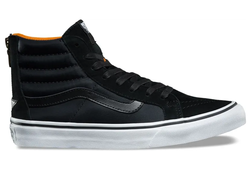 VANS Boom Boom Sk8-hi Slim Zip Schoenen (Zwart)