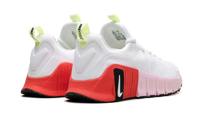 Nike Free Metcon 6 “White Barely Volt Bright Crimson Pink Foam” (IB4526-100)