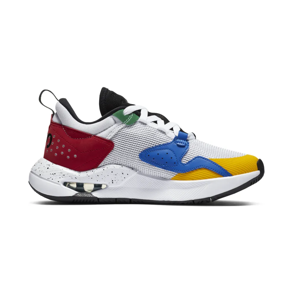 Jordan Air Cadence Olympic Rings (GS) White/Black-Varsity Red-Varsity Maize (CQ9233-101)