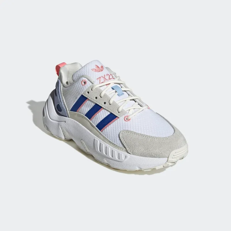 Adidas ZX 22 BOOST Off White / Royal Blue / Cloud White (GY6709)