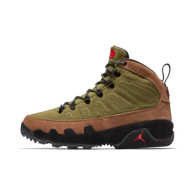 Jordan 9 Retro Boot Military Brown