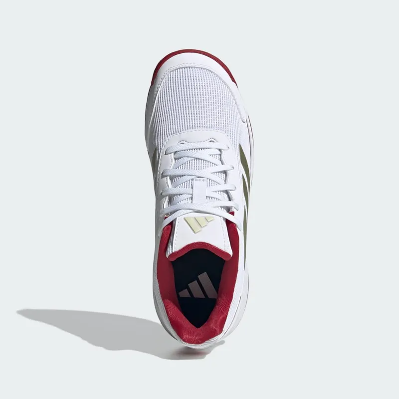 Adidas Crazyquick Kids Padel Cloud White / Ice Gold Met. / Cloud White (JQ9274)