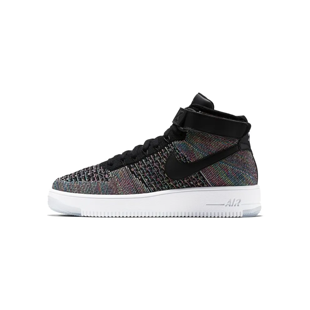 Nike Air Force 1 Ultra Flyknit Mid Multi-Color 2.0 Pink Blast/Black-White (817420-601)