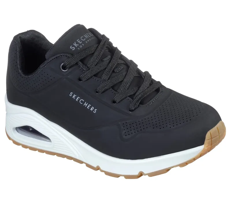 Skechers UNO – Stand on Air Sneaker Black