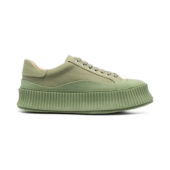 Jil Sander met chunky zool en ronde neus “Green” (J15WS0002P2965)