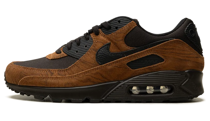 Nike Air Max 90 Premium “Light British Tan Velvet Brown” (IQ0283-281)
