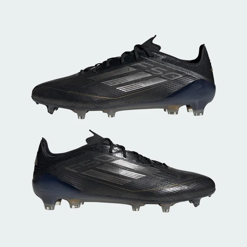 adidas F50 Elite FG Core Black Iron Metallic Gold Metallic (IE3187)