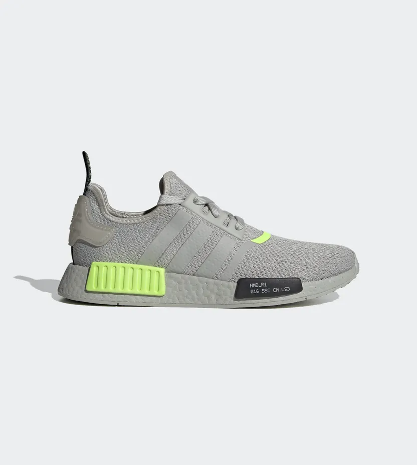 Adidas NMD_R1 ‘Signal Green’ Metal Grey/Core Black/Signal Green (EH0044)