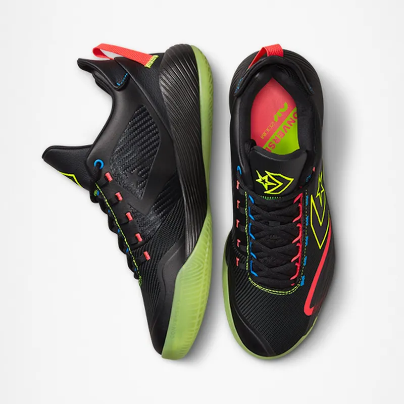 Converse All Star BB Shift Neon Black/solar Red/blue Hero/volt (A01246C)