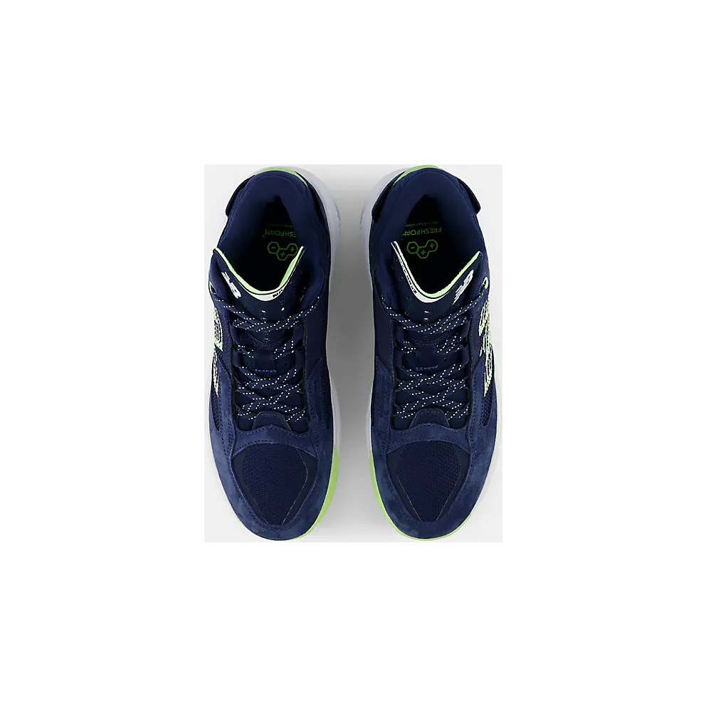 New Balance Fresh Foam BB v2 Navy Bleached Lime Glow (BBFRSHC2)