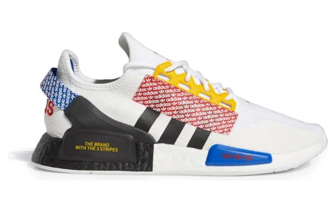 adidas NMD R1 V2 Logo Print Cloud White Multi (FZ4825)