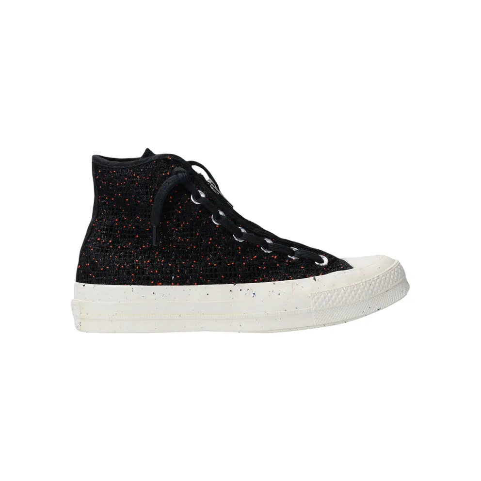 Converse Chuck Taylor All Star 70 Hi Speckled Black Crochet