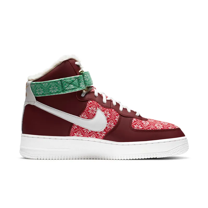 Nike Air Force 1 High ‘Christmas’ (2020) (DC1620-600)