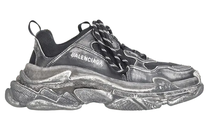 Balenciaga Triple S Faded Black (W) (524039W3CN31000)
