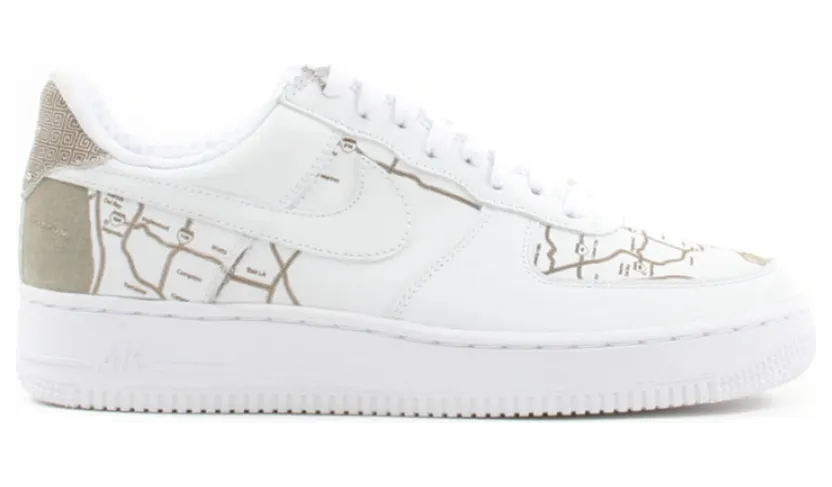 Nike Air Force 1 Low LA Map