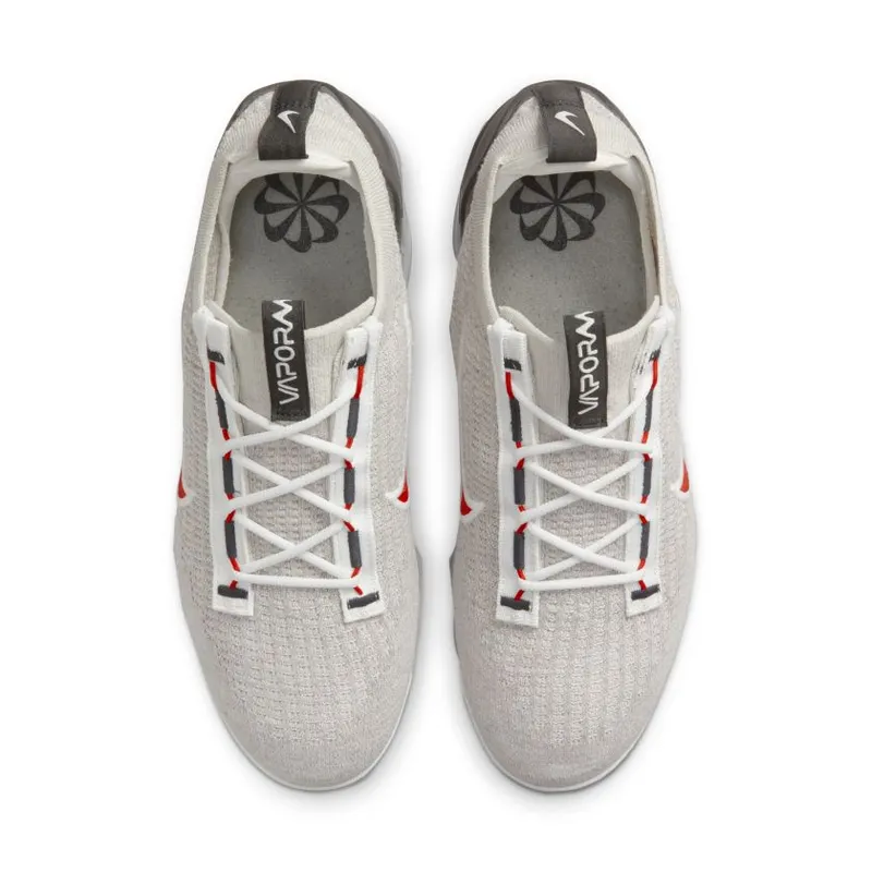 Nike Air VaporMax 2021 FK Light Bone University Red (DH4085-003)