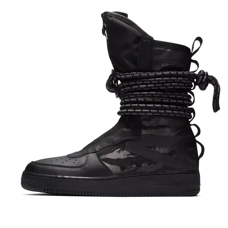 Nike SF Air Force 1 High Black Dark Grey Black/Black-Dark Grey (AA1128-002)