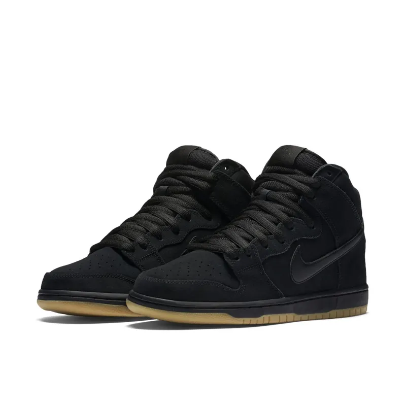 Nike Dunk High SB Black Gum (2016) Black/Black-Gum Light Brown (305050-029)