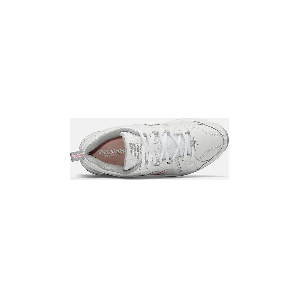 New Balance 608v5 White/Pink (WX608WP5)