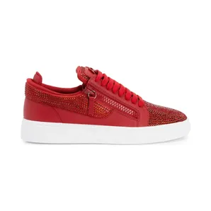 Giuseppe Zanotti GZ94 verfraaid met stras “Red” (RU30021002)