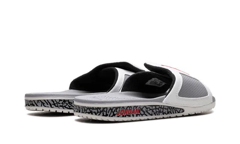 Air Jordan Hydro 3 Retro Slide “White Cement” (854556-101)