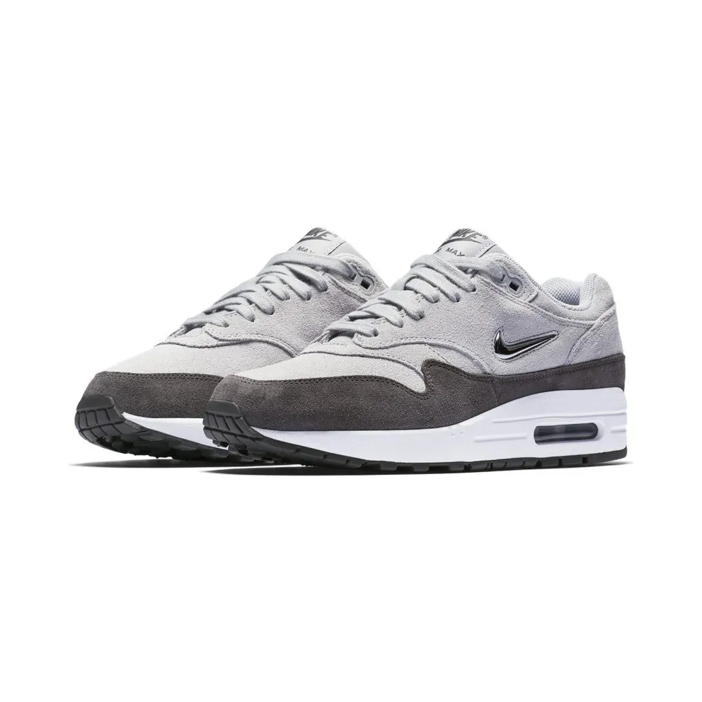Nike Air Max 1 Jewel Wolf Grey (W) Wolf Grey/Metallic Pewter-Deep Pewter-White (AA0512-002)