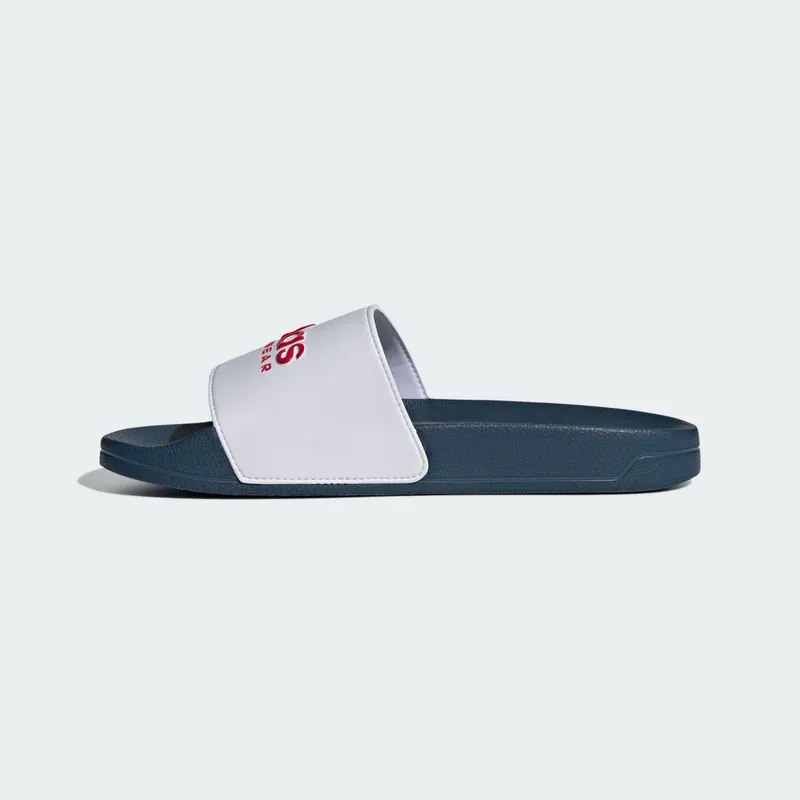 Adidas adilette Shower Slides Cloud White / Better Scarlet / Team Navy Blue 2 (II0017)